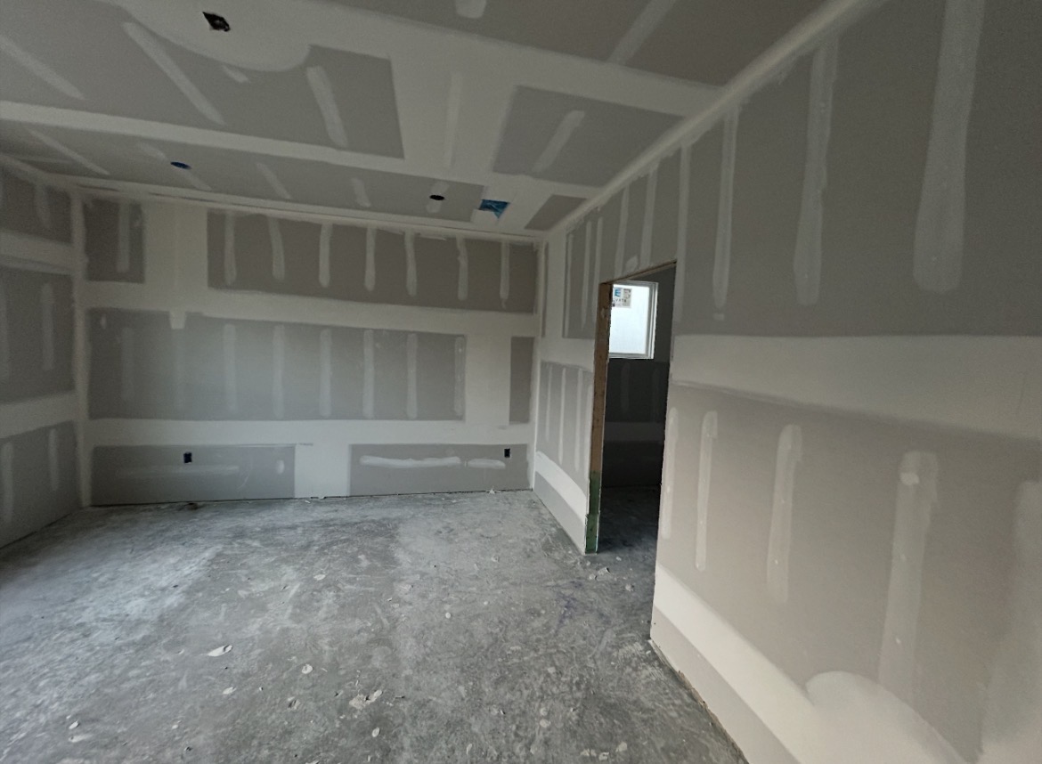 Drywall installation and finishing