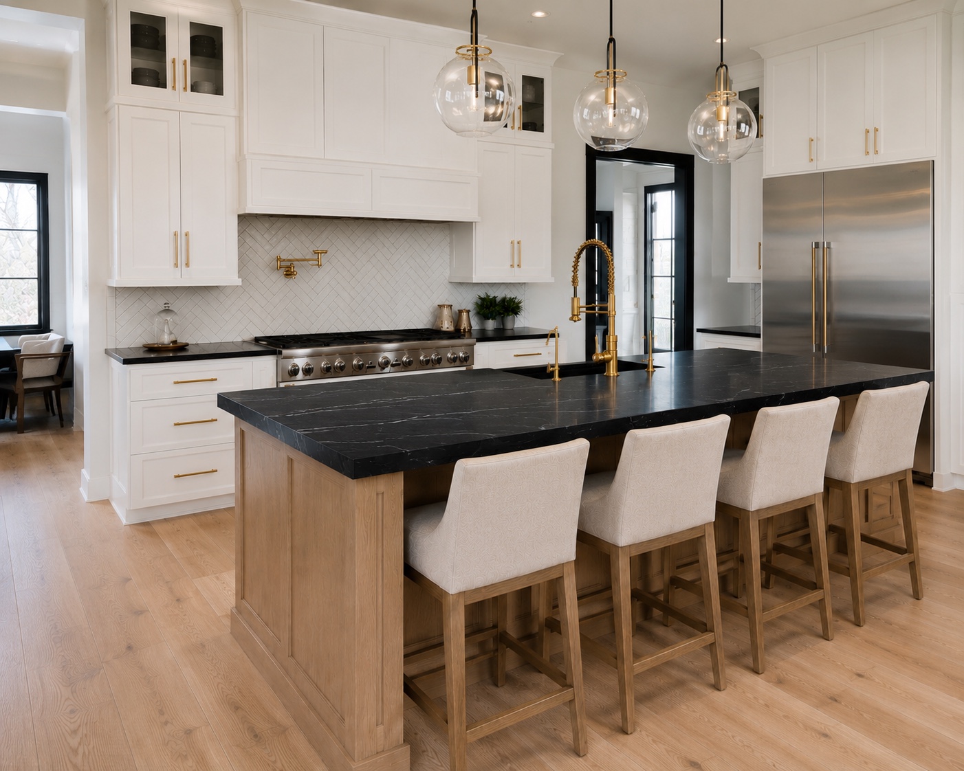 Luxury kitchen remodeling project